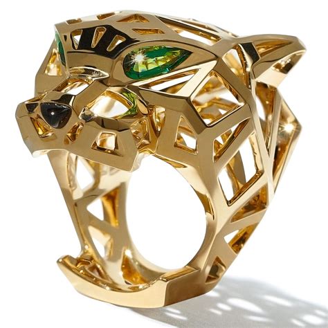 cartier panther ring silver|cartier panther ring men.